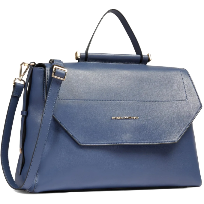 Деловая сумка женская PIQUADRO CIRCLE BD6778W92/BLU4 синяя