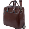 Сумка дорожная PIQUADRO BLUE SQUARE 20x55x40см 20л. 2,58кг. Кожа коричневый BV4729B2-MO
